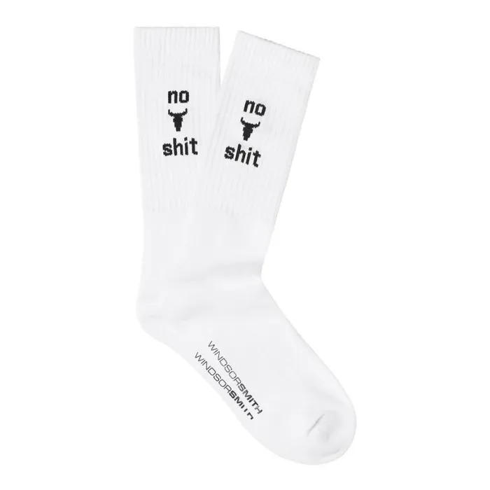 Socks Men Windsor Smith NOVELTY SOCK NO BULLSHT Socks Men Windsor Smith NOVELTY SOCK NO BULLSHT