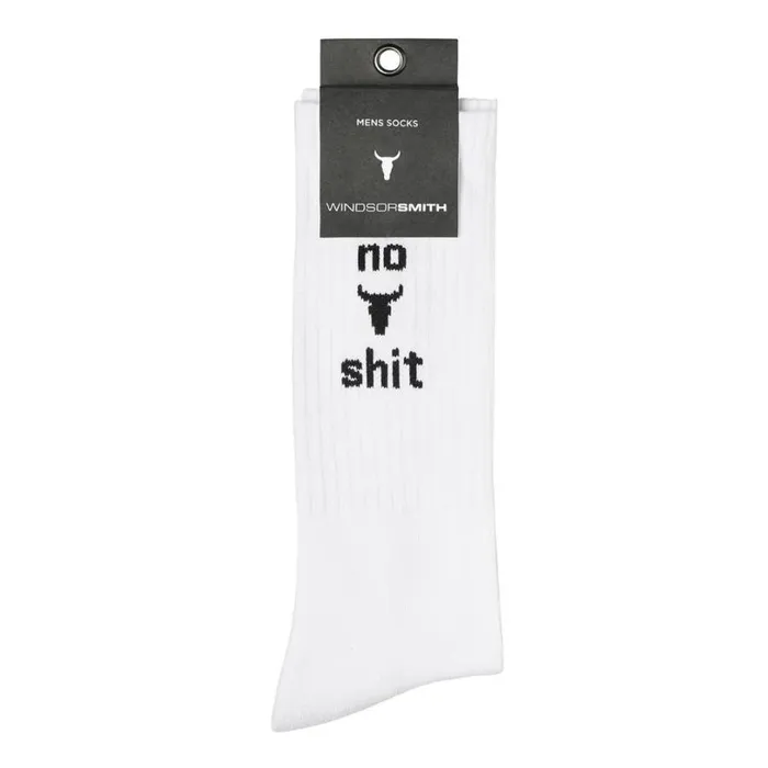 Socks Men Windsor Smith NOVELTY SOCK NO BULLSHT Socks Men Windsor Smith NOVELTY SOCK NO BULLSHT