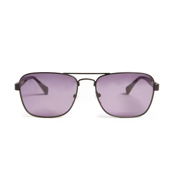Sole Aviator Sunglasses 8211 Black Women Bruno Magli Sunglasses