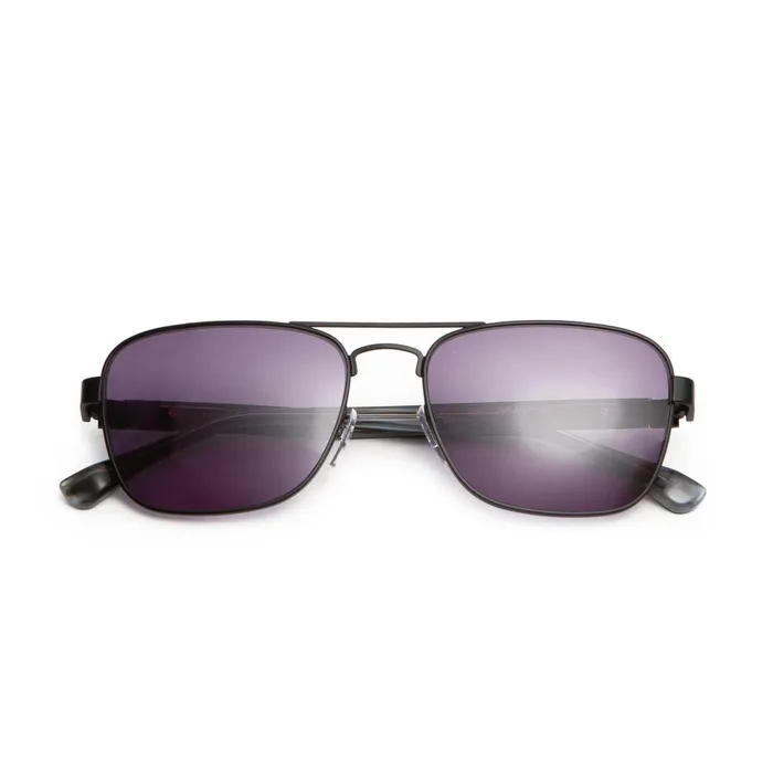 Sole Aviator Sunglasses 8211 Black Women Bruno Magli Sunglasses