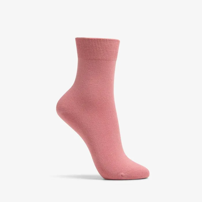 Solid Dress Crew Sock Salmon Women Clarks Accessories