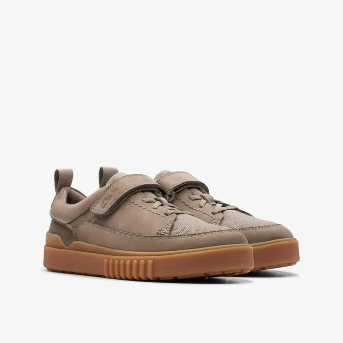 Somerset Tor Kid Sage Kids Clarks Sneakers