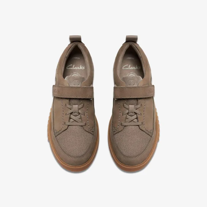 Somerset Tor Kid Sage Kids Clarks Sneakers
