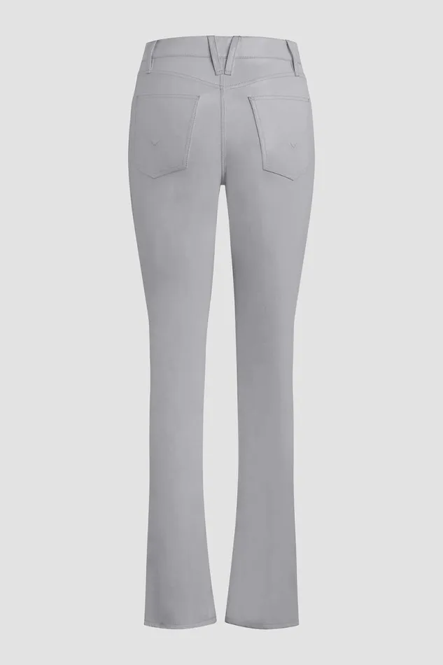 Straight Women Hudson Jeans Harlow Ultra HighRise Cigarette Jean W Slit Hem Ultimate Gray