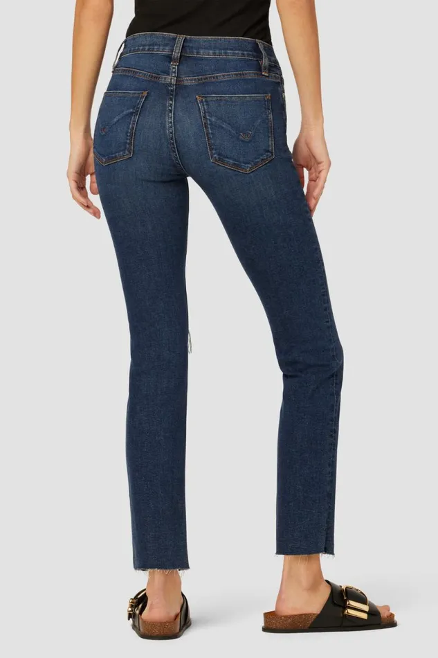 Straight Women Hudson Jeans Nico MidRise Straight Ankle Jean Legit