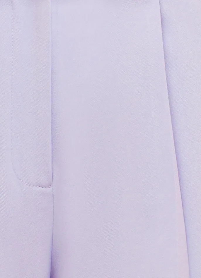 Suiting Women LEO LIN Heather Straight Leg Pants 8211 Lilac