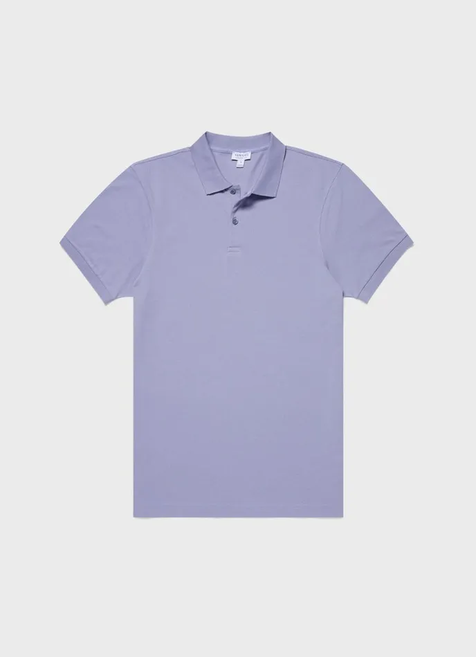 SUNSPEL Polo Shirts Piqu Polo Shirt Lavendar 8211 Men