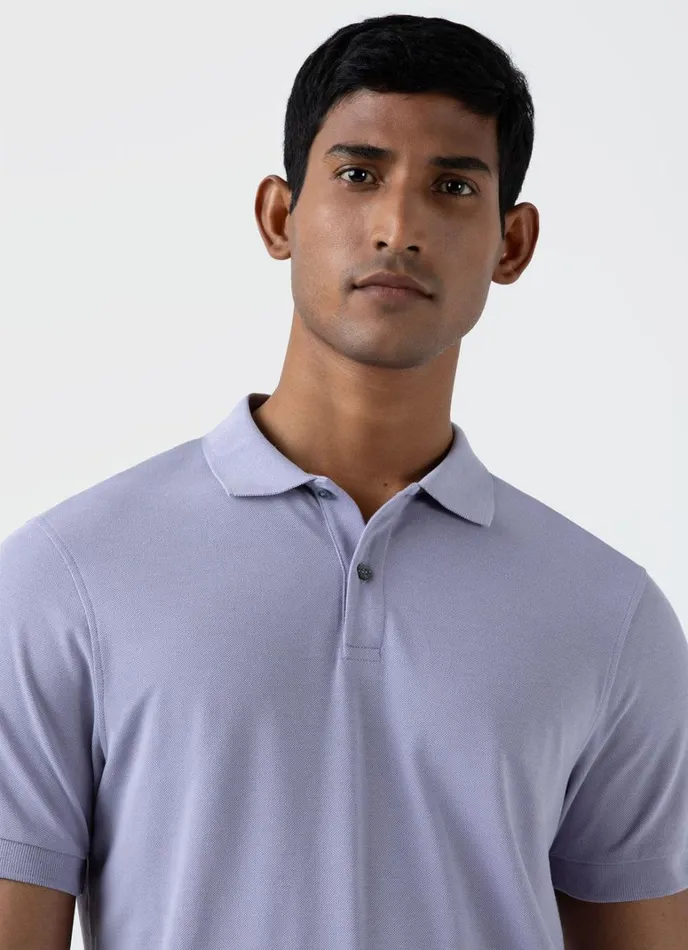 SUNSPEL Polo Shirts Piqu Polo Shirt Lavendar 8211 Men
