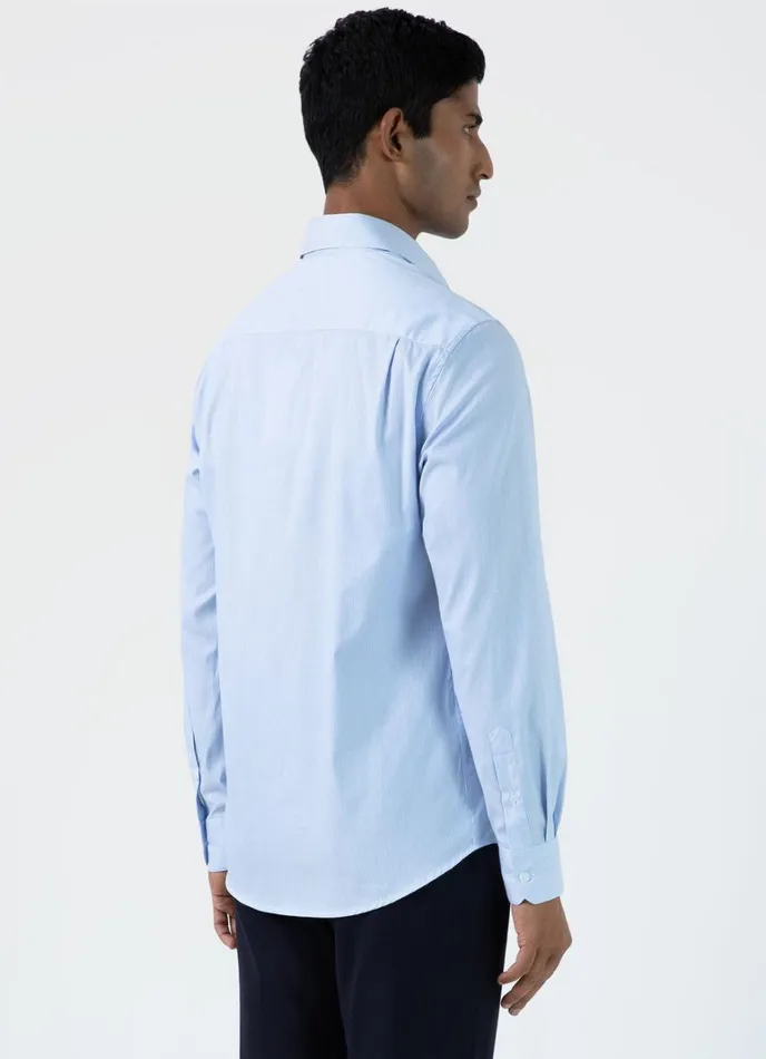 SUNSPEL Shirts Cotton Stretch Shirt Light Bluewhite 8211 Men