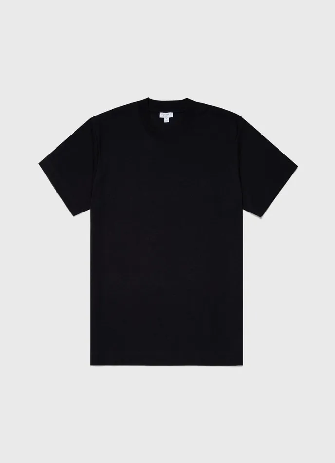 SUNSPEL Tshirts Relaxed Fit Heavyweight Tshirt Black 8211 Men