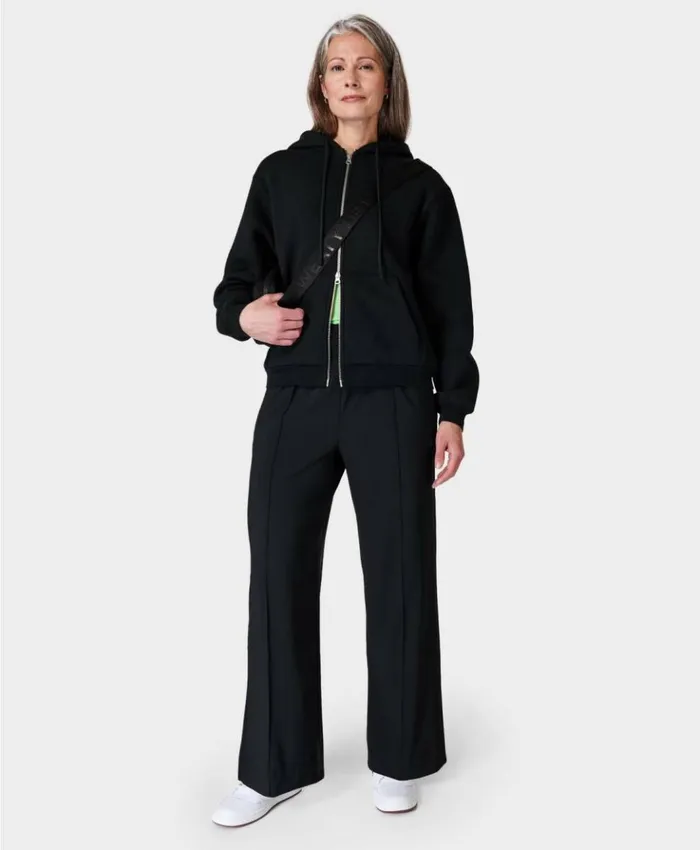 Sweaty Betty Explorer Wide Leg Track Pants Black Clothing Pants