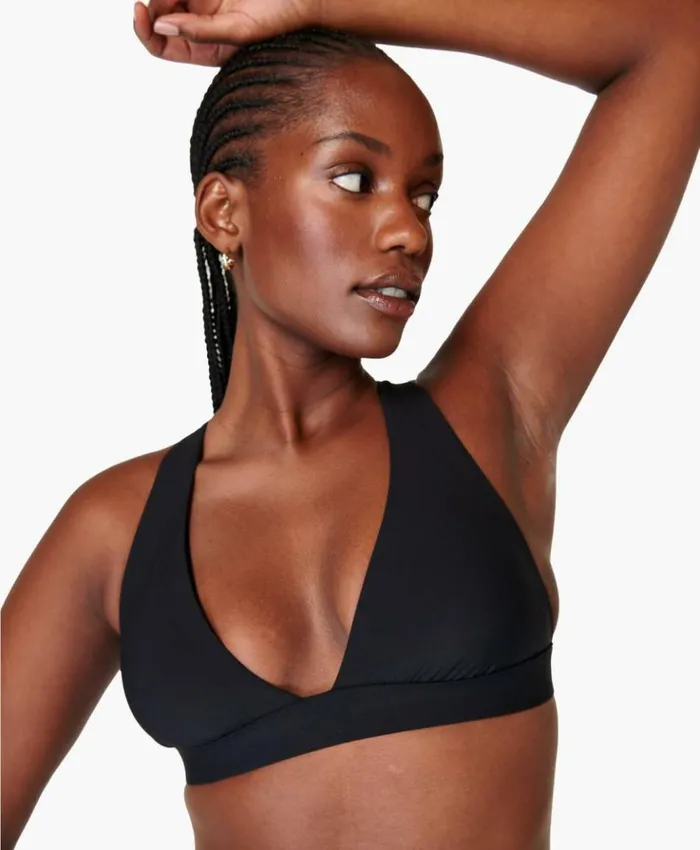 Sweaty Betty Peninsula Xtra Life Bikini Top Black A Clothing