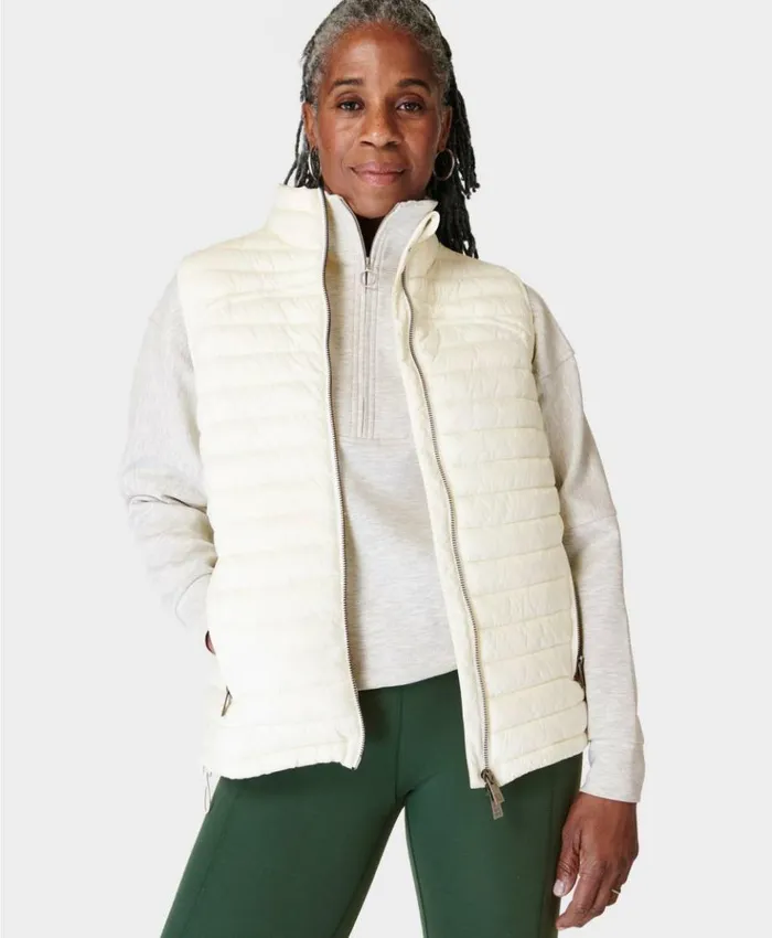 Sweaty Betty Trailblazer Vest Studio White Clothing