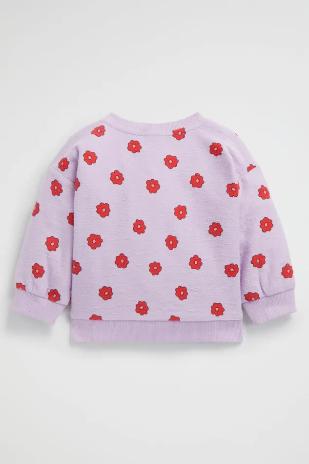 TShirts and Tops Baby Seed Heritage Floral Yardage Sweat Orchid