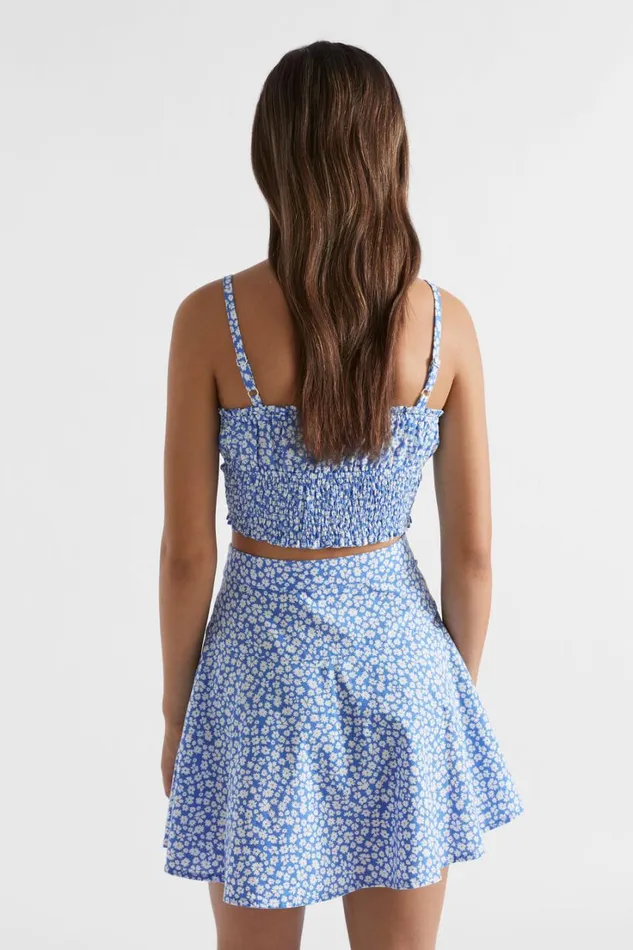 TShirts and Tops Teen Girl Seed Heritage Ditsy Cami Azure Blue