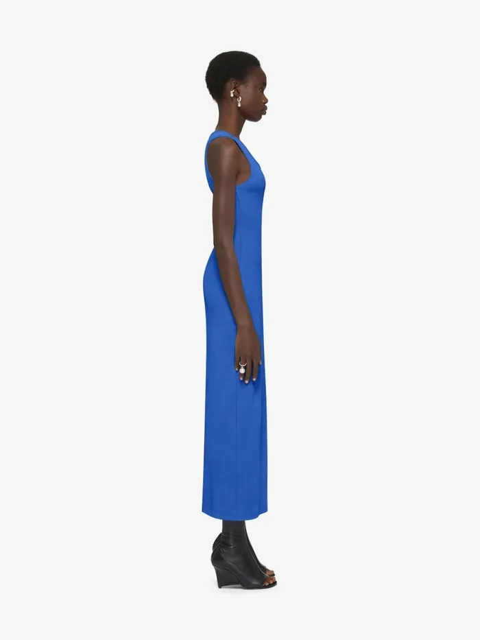 Tank Dress In Knit Iris Purple Women Givenchy Dresses