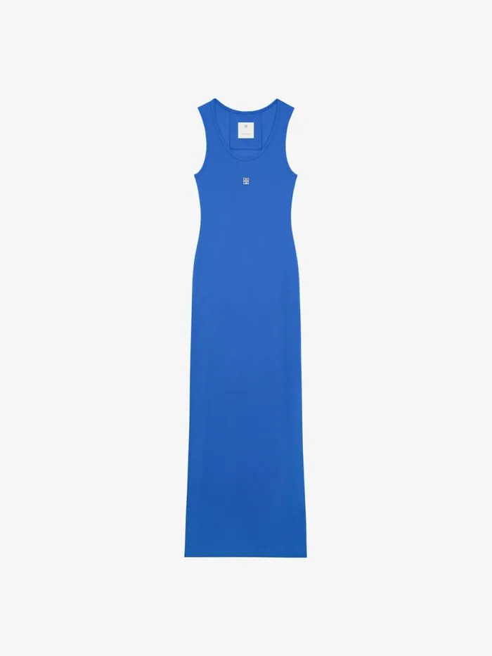 Tank Dress In Knit Iris Purple Women Givenchy Dresses