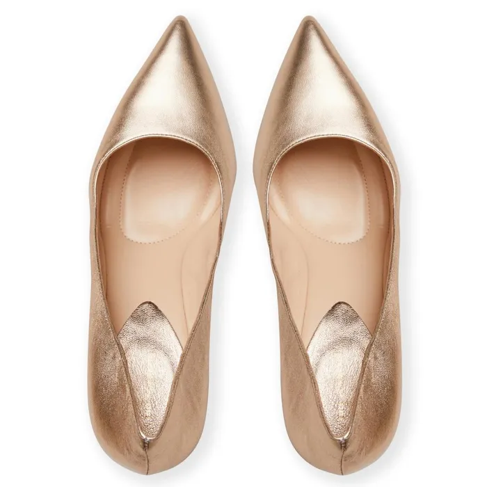 TARA Pump GOLD Women Bruno Magli Pumps