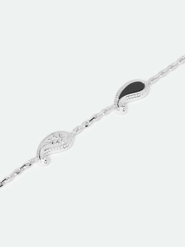 TEARS OF JOY BRACELET SILVERONYX Unisex Rhude Jewelry