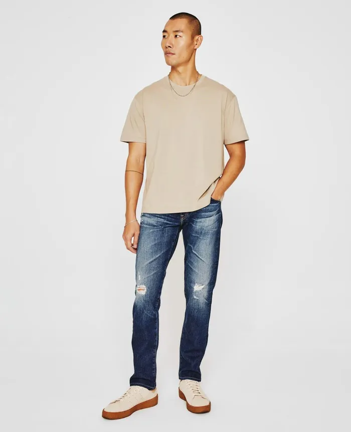 Tellis 9 Years Solar Ray Destructed Men AG Jeans Denim