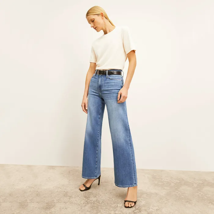 The Leslie TShirt 8211 Organic Pima Cotton Ivory Women Tops M M LaFleur