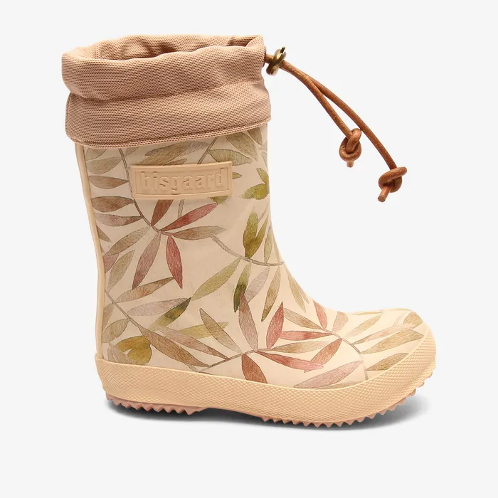 Thermo boots thermo beige leaves Beige 8211 bisgaardshoes KIDS