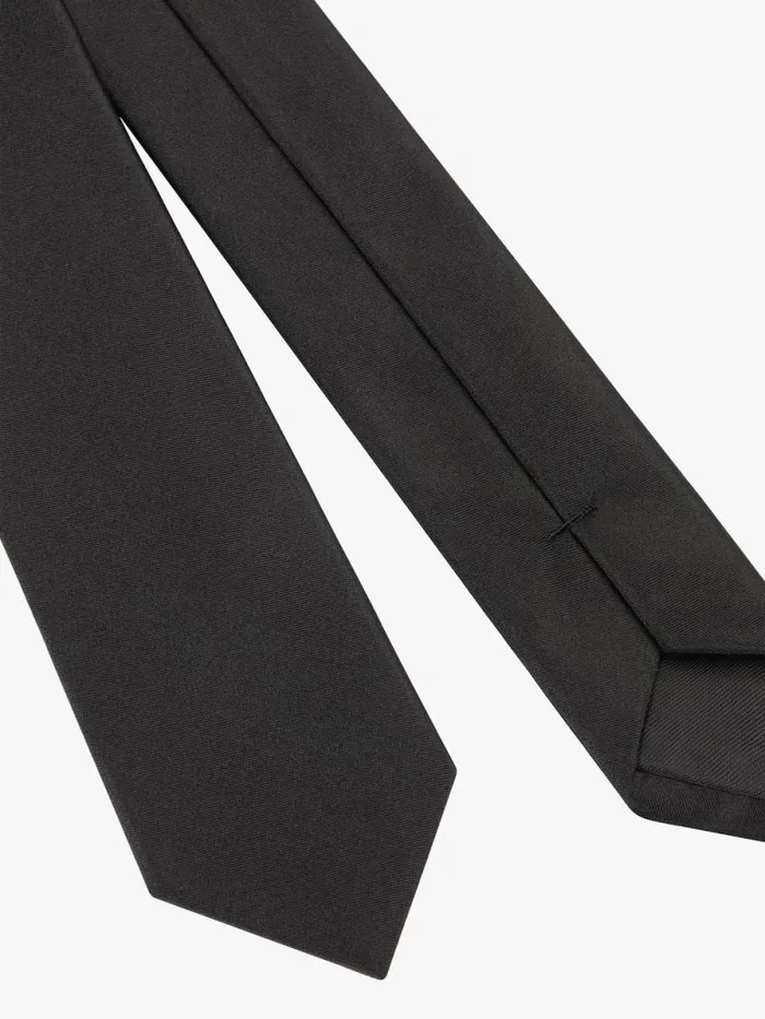 Tie In Silk Black Men Givenchy Scarves and Ties