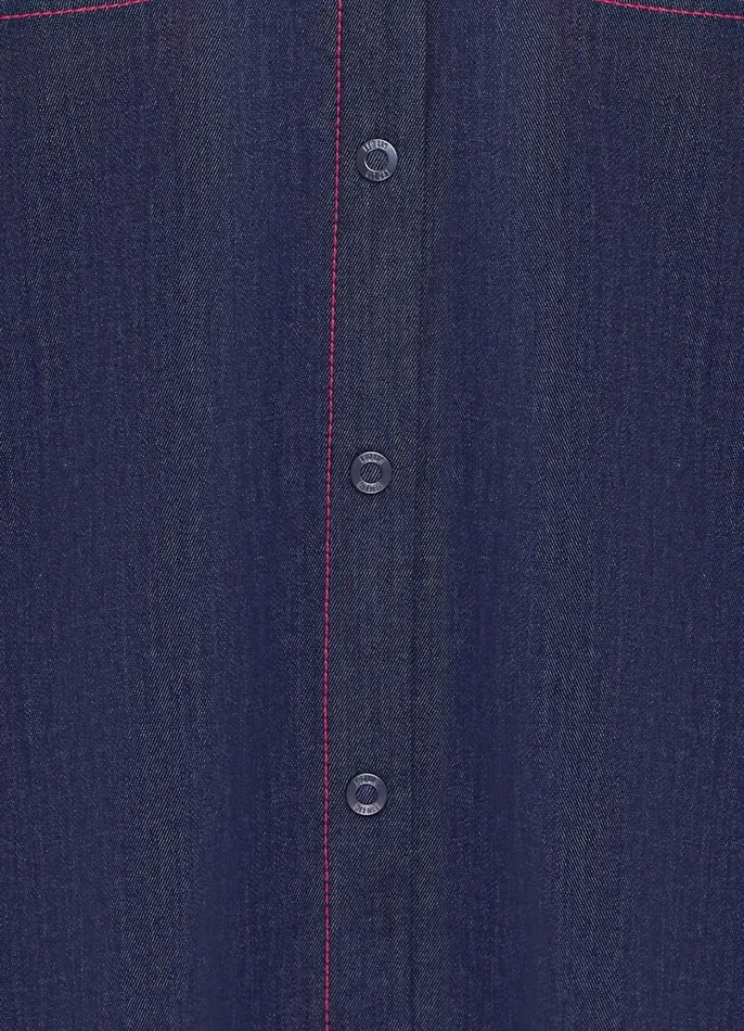 Tops and Shirts Women LEO LIN Dione Denim Shirt 8211 Indigo