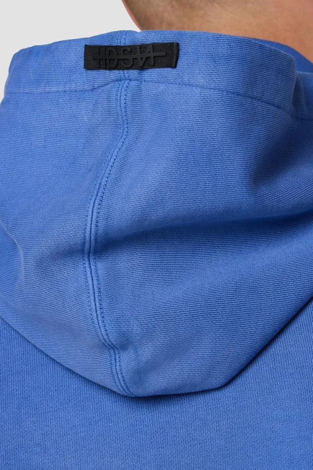 Tops and Sweaters Men Hudson Jeans Crop Hoodie Deep Royal