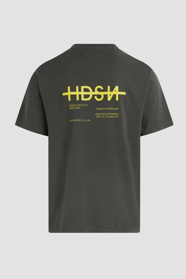 Tops and Sweaters Men Hudson Jeans Vintage Tee Night Stamp