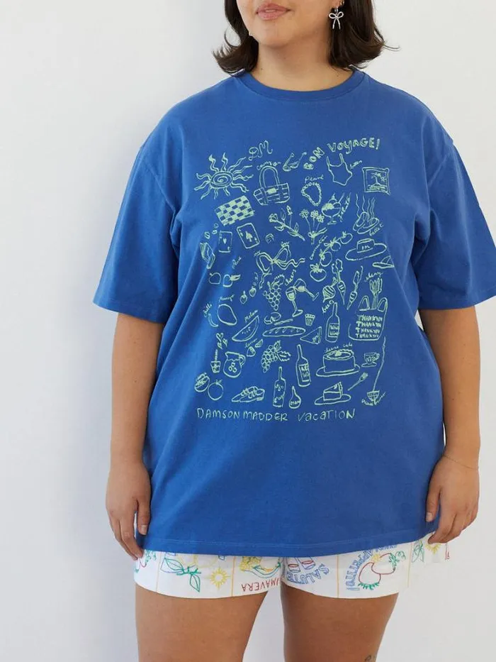 Tops Shop Lisa Says Gah Bon Voyage Tee