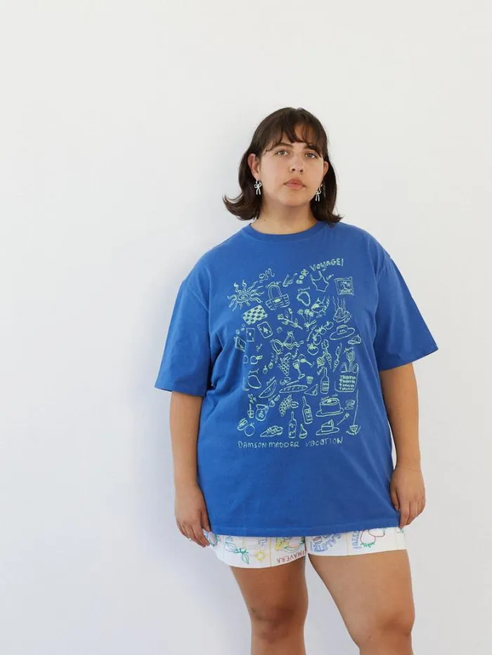 Tops Shop Lisa Says Gah Bon Voyage Tee