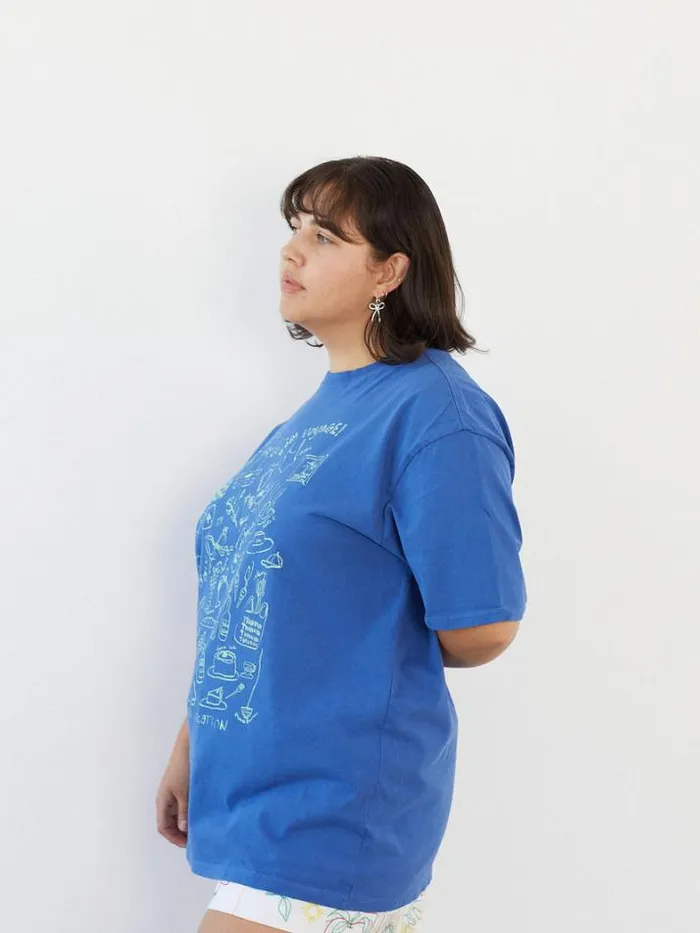 Tops Shop Lisa Says Gah Bon Voyage Tee