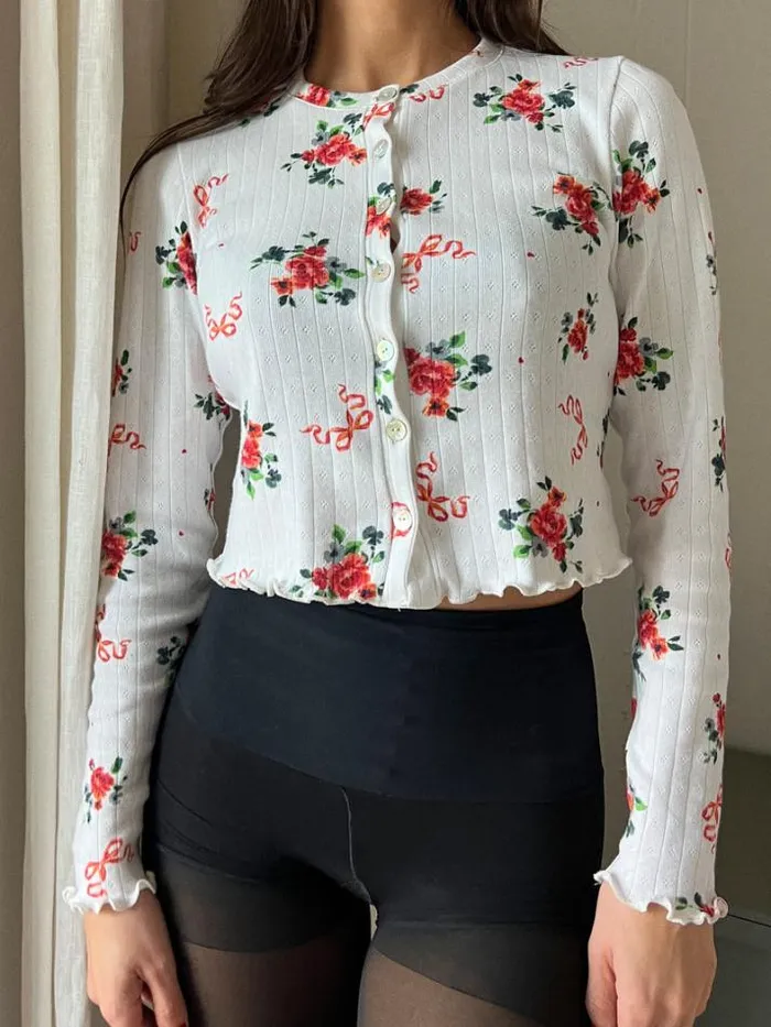 Tops Shop Lisa Says Gah Poppy Cardi