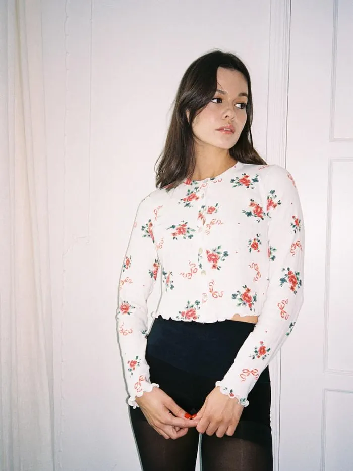 Tops Shop Lisa Says Gah Poppy Cardi
