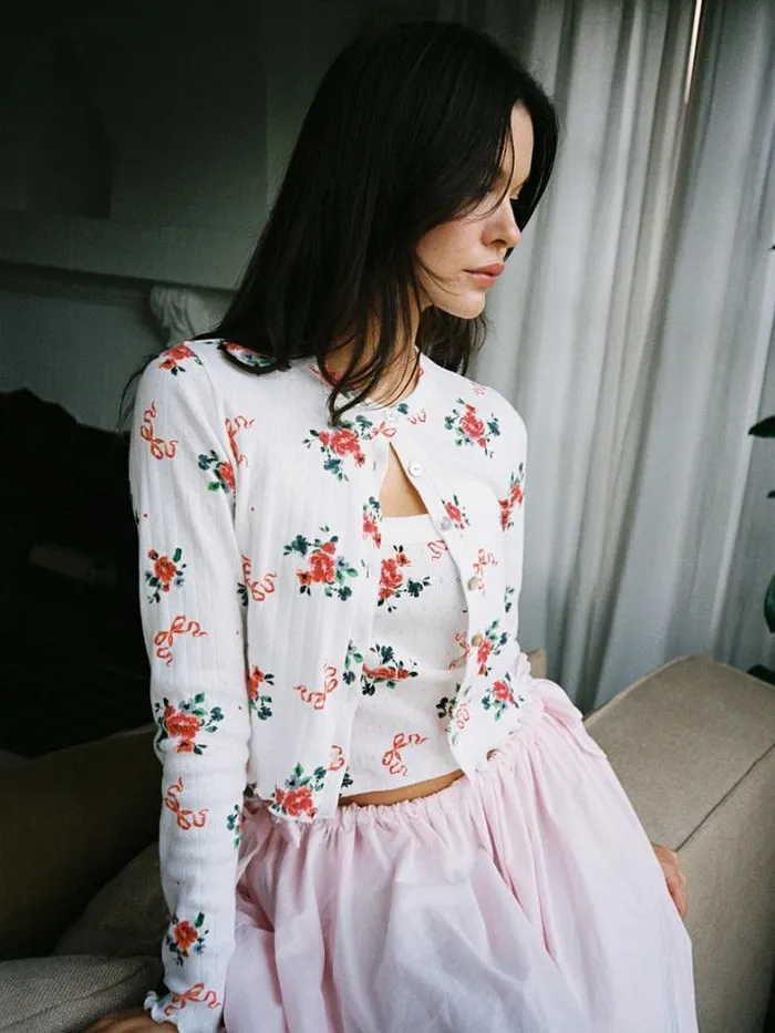 Tops Shop Lisa Says Gah Poppy Cardi