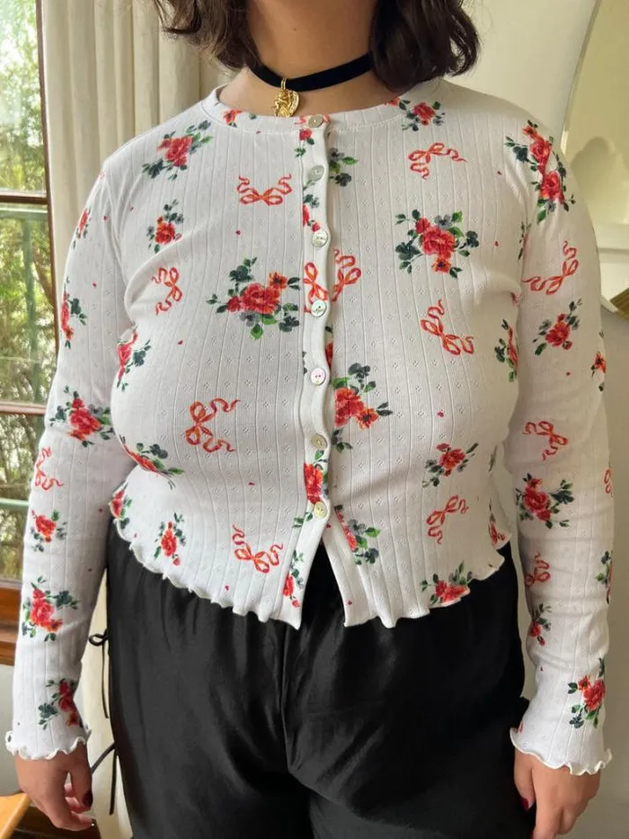 Tops Shop Lisa Says Gah Poppy Cardi