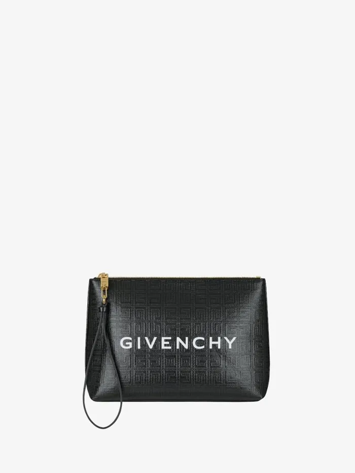 Travel Pouch In 4g Coated Canvas Black Women Givenchy Wallets and Card Holders Travel Pouch In 4g Coated Canvas Black Women Givenchy Wallets and Card Holders