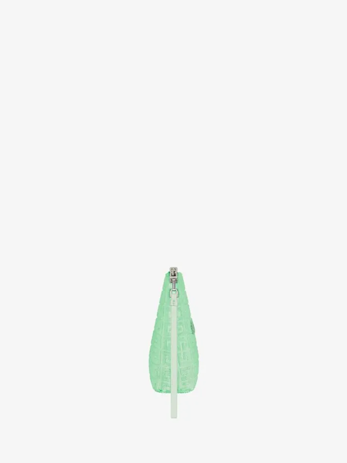 Travel Pouch In 4g Cotton Towelling Aqua Green Women Givenchy Wallets and Card Holders