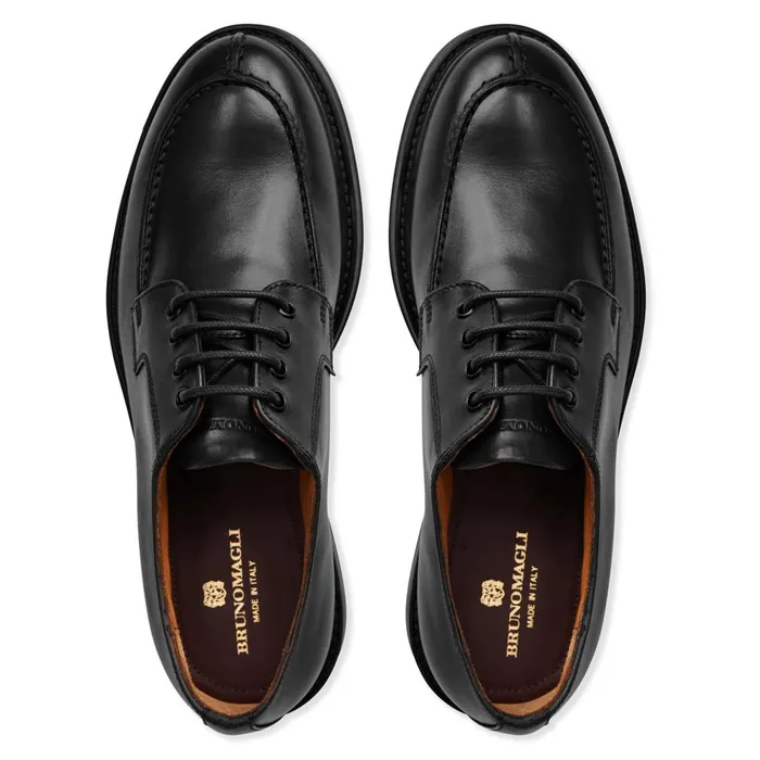 Tyler Split Toe Leather DerbyBlack Men Bruno Magli Laceups and Oxfords