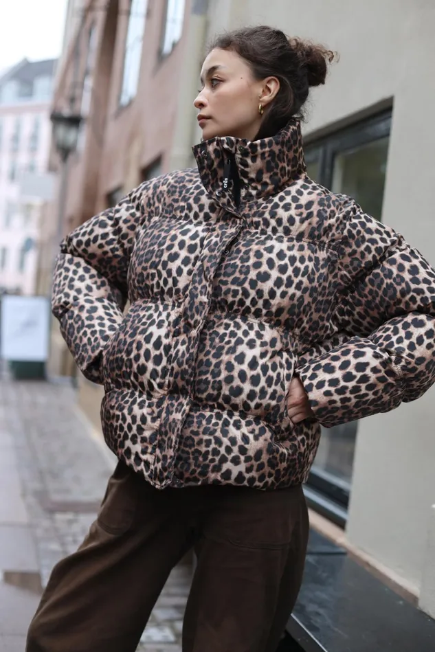 Valencia Puffer Jacket 8211 Leo Tanned Women Cras Jackets