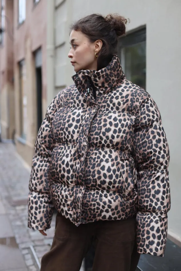 Valencia Puffer Jacket 8211 Leo Tanned Women Cras Jackets