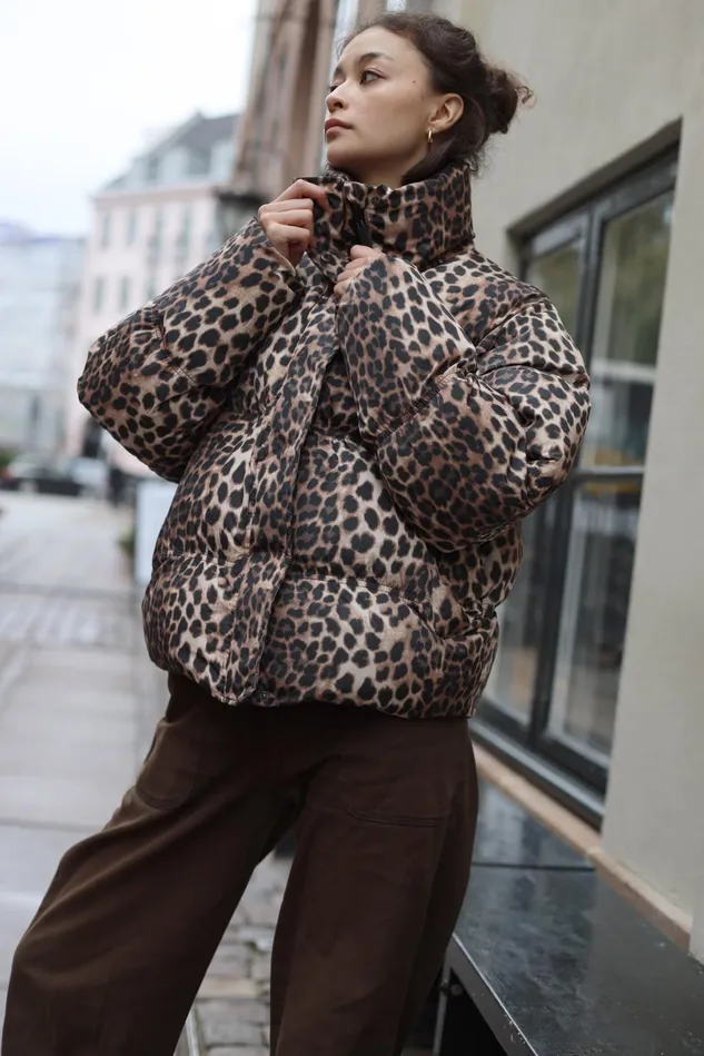 Valencia Puffer Jacket 8211 Leo Tanned Women Cras Jackets