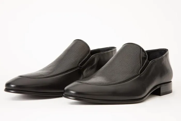 Vinci Leather Dress Shoes The Migues Black Leather Loafer Shoe 8211 Men