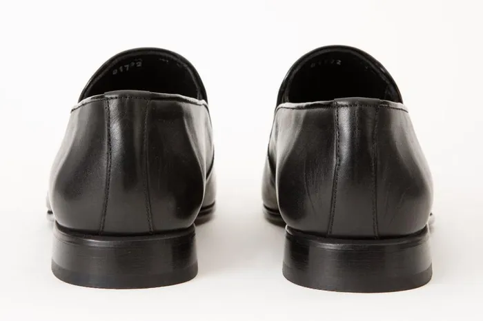 Vinci Leather Dress Shoes The Migues Black Leather Loafer Shoe 8211 Men