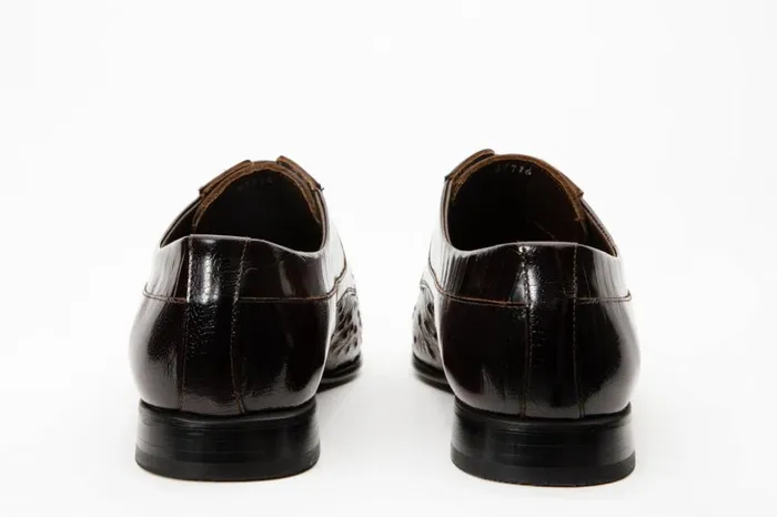 Vinci Leather Dress Shoes The Monterrey Brown Cap Toe Derby Shoe 8211 Men
