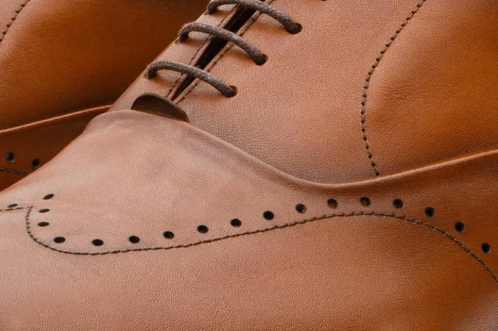 Vinci Leather Dress Shoes The Roma Tan Leather Wingtip Oxford Shoe 8211 Men
