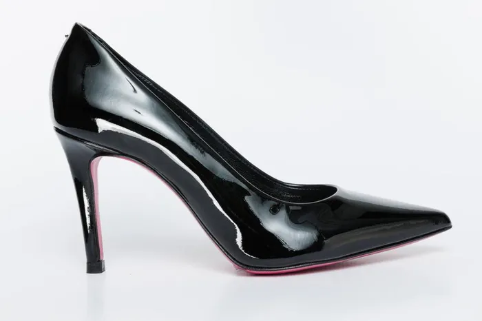 Vinci Leather Heels The Ege Black Patent Leather Pump Fuchsia Sole Shoe 8211 Women Vinci Leather Heels The Ege Black Patent Leather Pump Fuchsia Sole Shoe 8211 Women