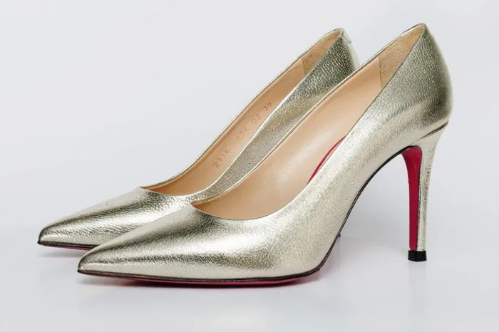 Vinci Leather Heels The Ege Gold Leather Pump Fuchsia Sole Shoe 8211 Women