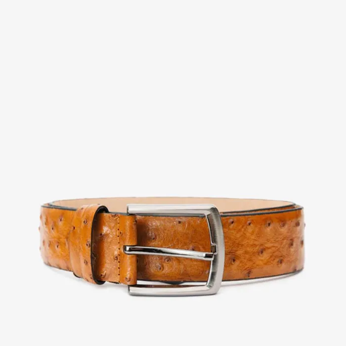 Vinci Leather Leather Belts The Bradlee Tan Calfskin Belt 8211 Men